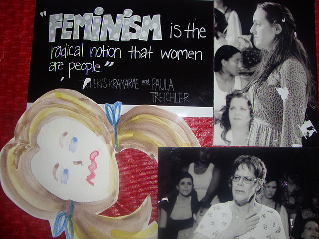 Feminism, VDay 2007 and Me. Photo by Julie Jordan Scott